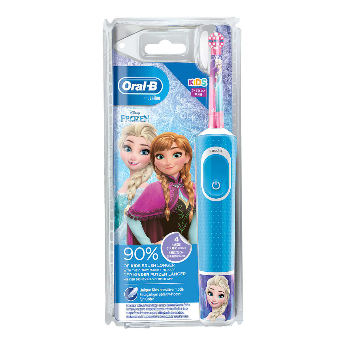 ORAL-B POWER SPAZZOLINO ELETTRICO VITALITY D100 KIDS FROZEN