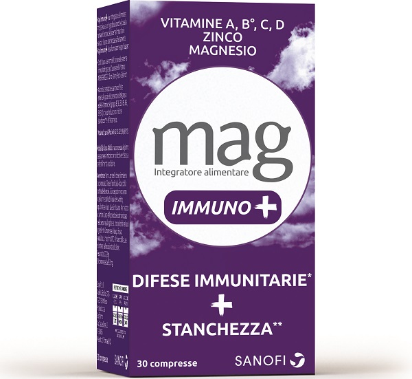 Mag Immuno+ - Integratore per il Sistema Immunitario - 30 Compresse
