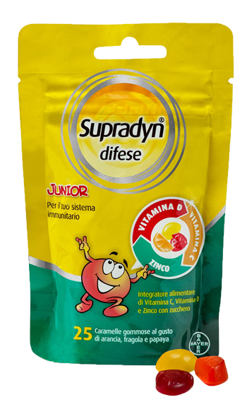 Supradyn Difese Junior 25 Caramelle