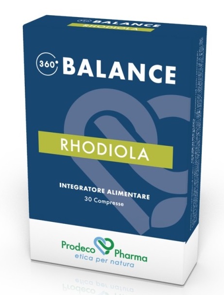 360 Balance Rhodiola - Integratore Tonico-Adattogena - 30 Compresse