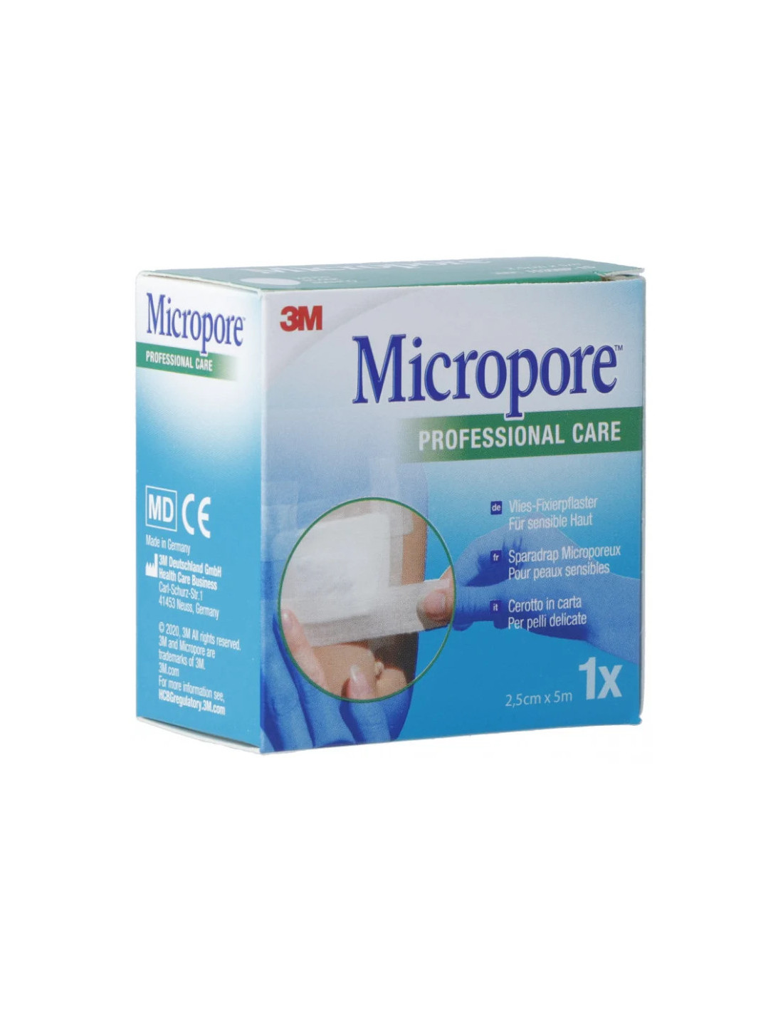 3M Micropore Cerotto 5m x 25 mm