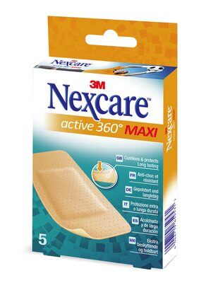 3M Nexcare Active 360 Maxi Cerotti 5 Pezzi