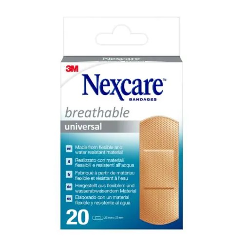 3M Nexcare Cerotto Universale 25x72 mm - 20 Pezzi