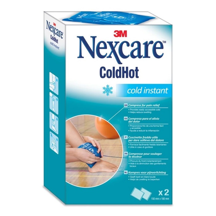 3M Nexcare ColdHot Ghiaccio Istantaneo 2 Pezzi