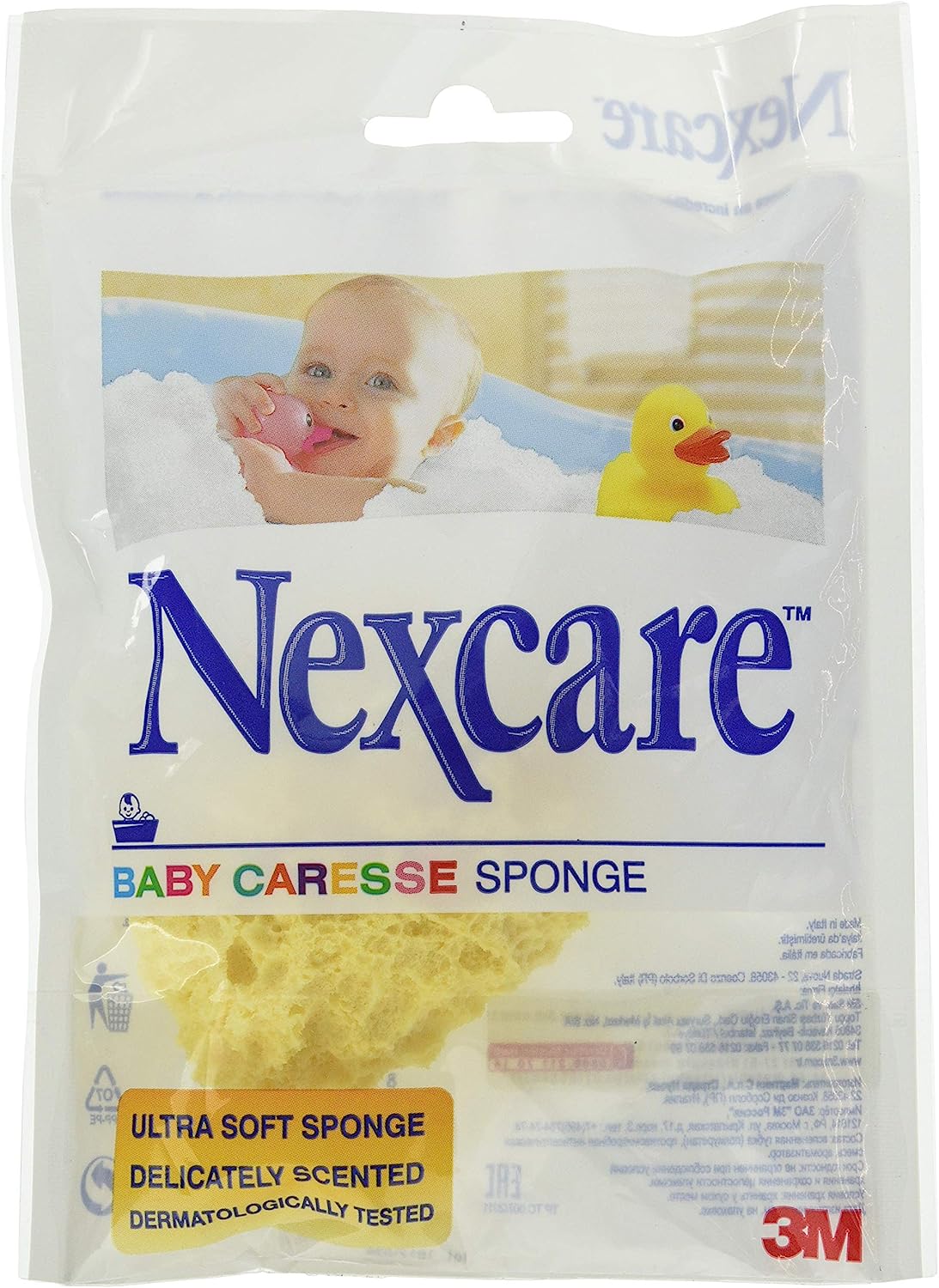 3M Nexcare Baby Spugna Gialla 1 Pezzo