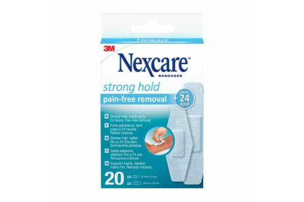3M Nexcare Strong Hold 360 Gradi Cerotti 20 Pezzi Assortiti