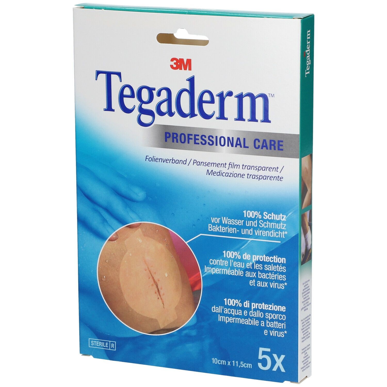 3M Tegaderm Film Medicazione 10x11,5 cm
