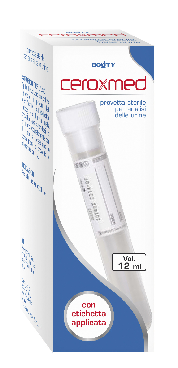 Ceroxmed - Provetta Sterile per Analisi delle Urine