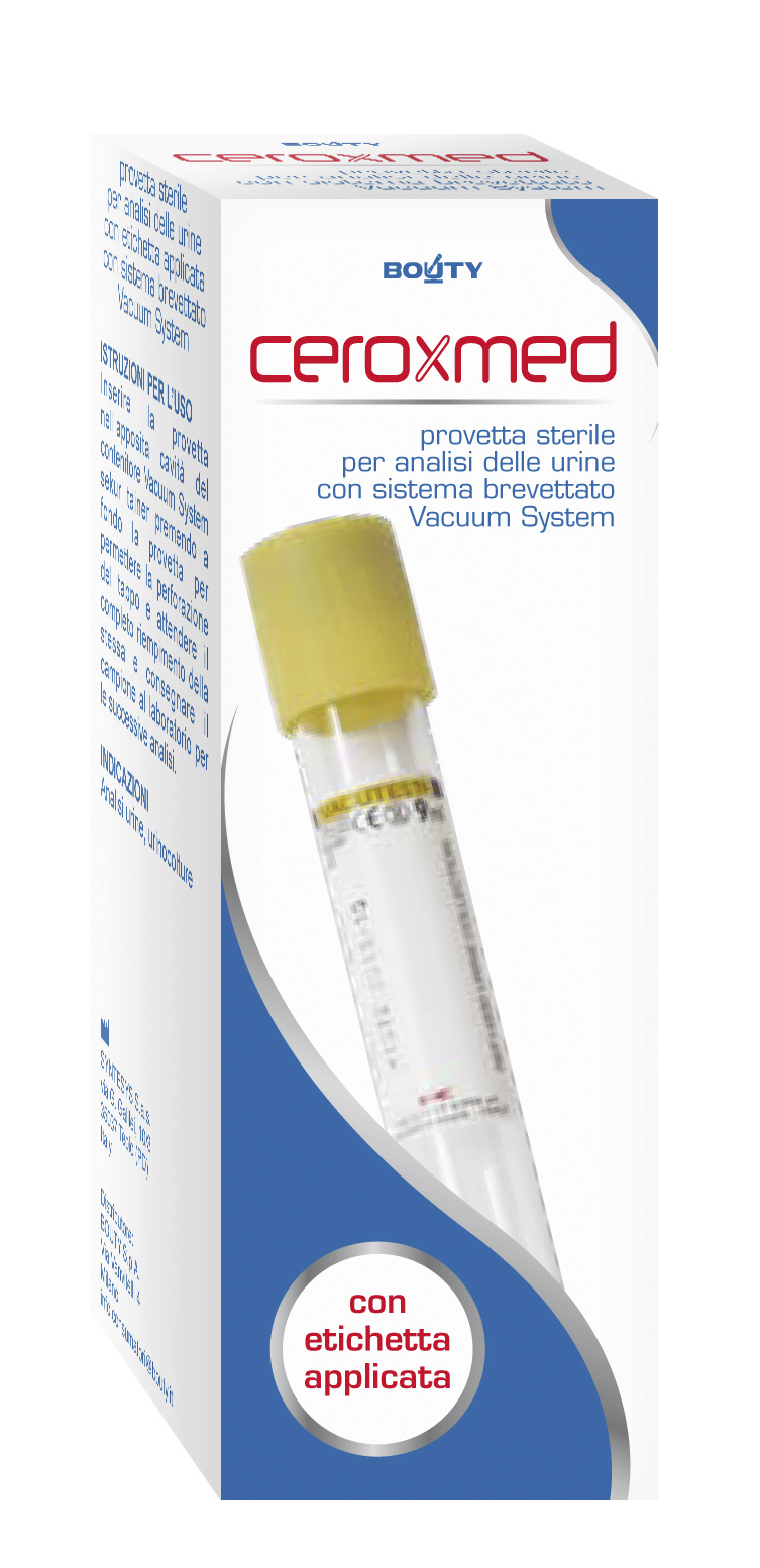 Ceroxmed - Provetta Sterile per Analisi delle Urine