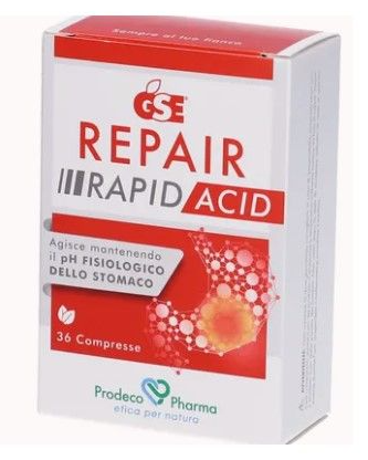 GSE Repair Rapid Acid Integratore Bruciore e Reflusso 36 Compresse