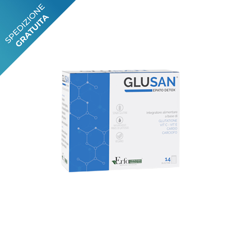 Glusan Epato Detox 14 Bustine - Integratore Per La Funzione Digestiva
