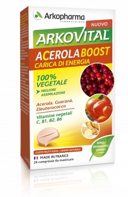 Arkovital Acerola Boost - Integratore per Difese Immunitarie - 24 Compresse