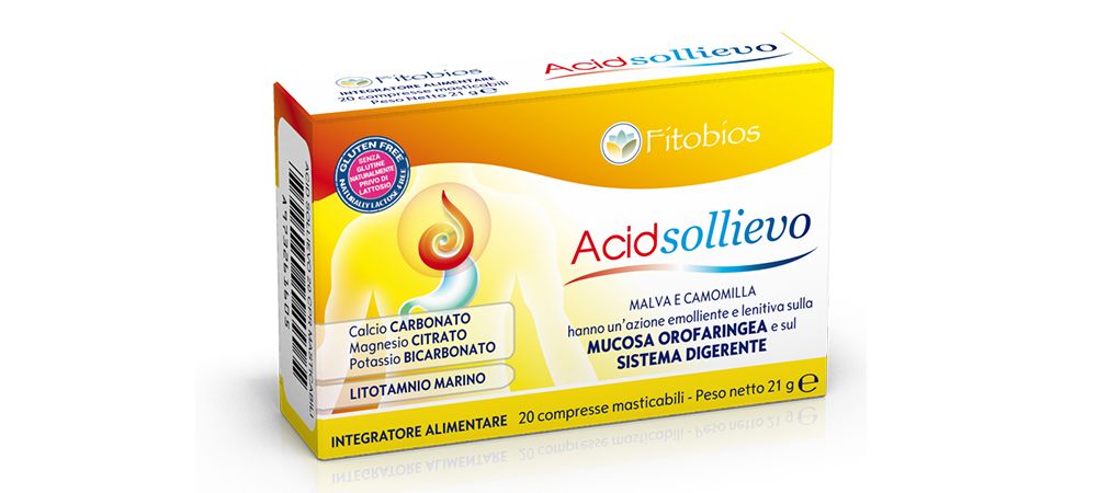 ACID SOLLIEVO 20 COMPRESSE