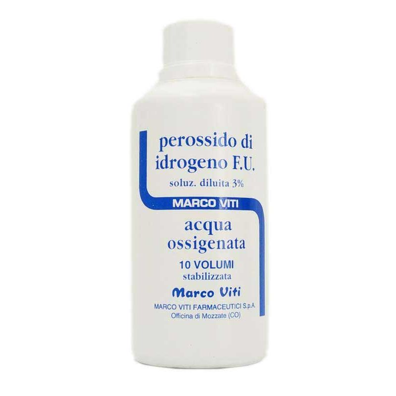 Marco Viti Acqua Ossigenata 3% - Soluzione Disinfettante - 200 g
