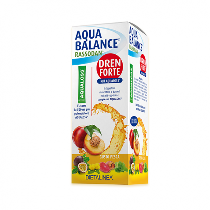 AQUA BALANCE RASSODAN DREN FORTE GUSTO PESCA 500 ML DIETALINEA+AQUALOSS