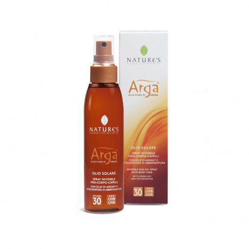 ARGA' OLIO SOLARE SPRAY INVISIBILE SPF 30 150 ML