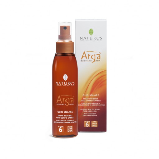 ARGA' OLIO SOLARE SPRAY INVISIBILE SPF 6 150 ML