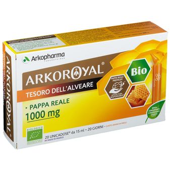 ARKOROYAL PAPPA REALE 1000 MG BIO 20 FIALE UNICA DOSE