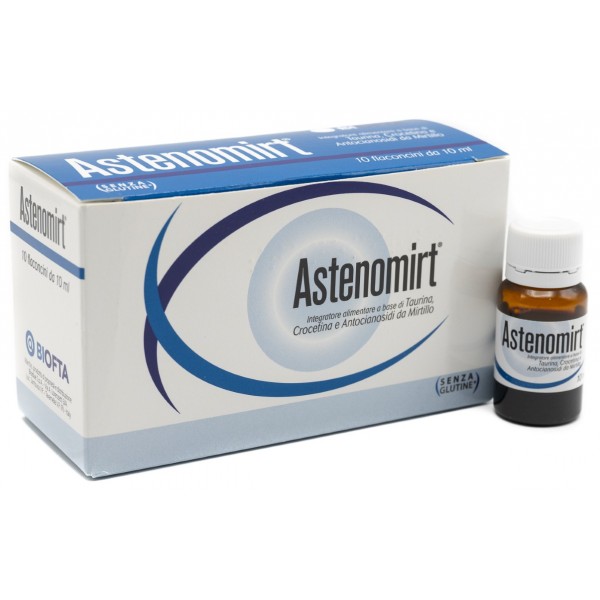 Astenomirt - Integratore per il Benessere della Vista - 15 Flaconcini