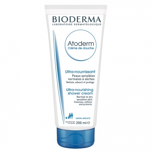 Bioderma Atoderm Creme de Douche - Crema Detergente Corpo Nutriente per Pelle Secca - 200 ml