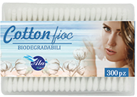 BASTONCINI COTONATI 300 PEZZI