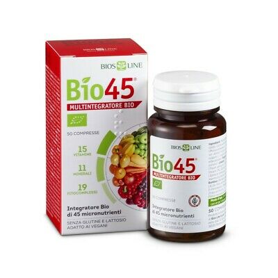 BIOSLINE BIO 45 ENERGY 50 COMPRESSE CERT QCERT