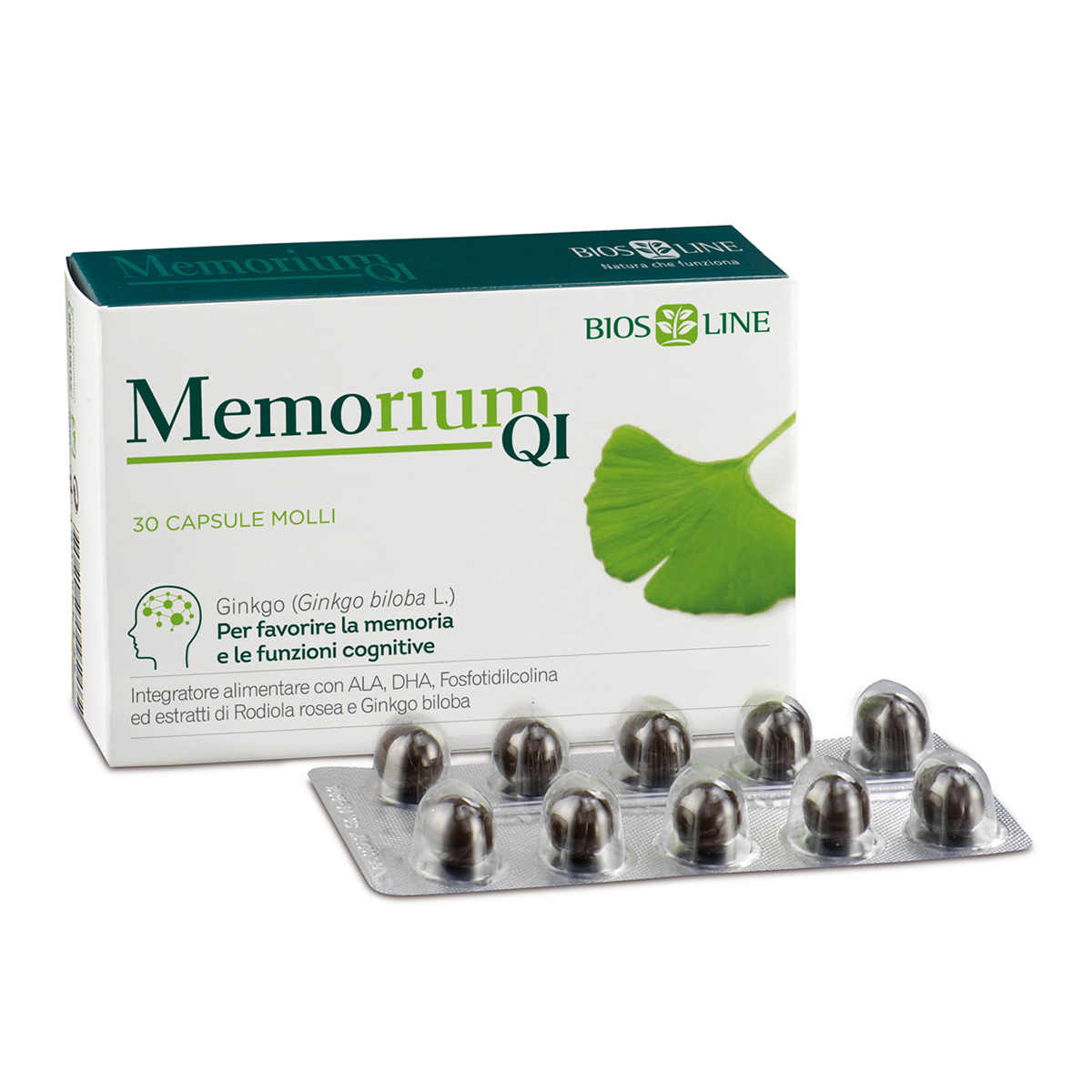 BIOSLINE MEMORIUM QI 30 CAPSULE