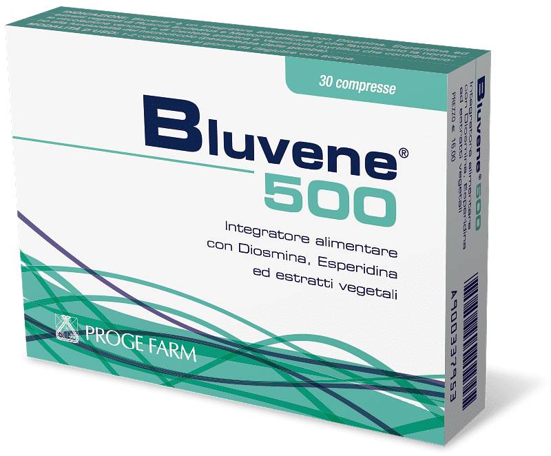 BLUVENE 500 30 COMPRESSE 36 G