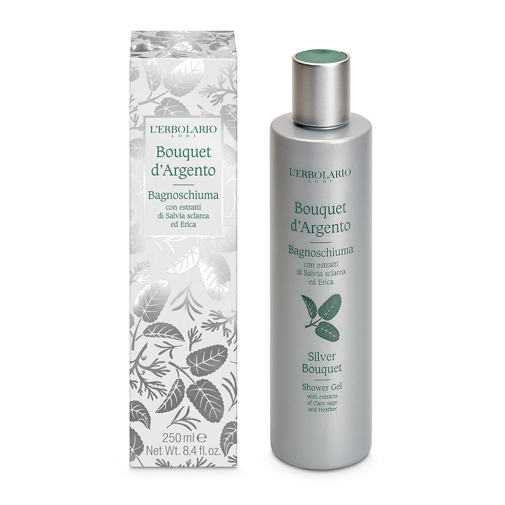 L'Erbolario Bouquet D'argento Bagnoschiuma 250 ml
