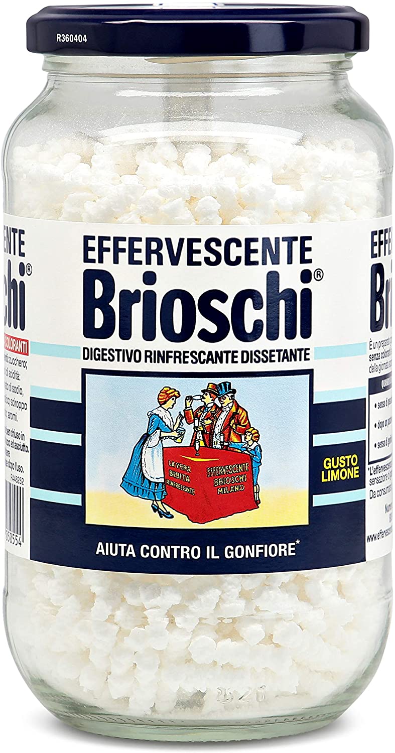 Brioschi Effervescente - Digestivo al Gusto Limone - 100 g