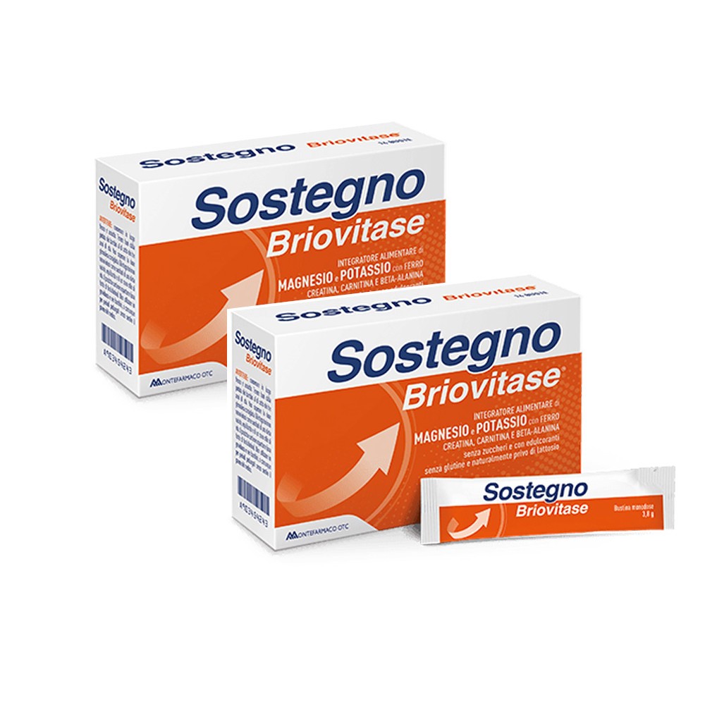 BRIOVITASE SOSTEGNO BIPACK 14 BUSTINE X 2 PEZZI