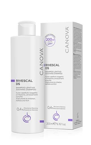 Canova Rivescal DS - Shampoo Lenitivo per Dermatite Seborroica - 200 ml