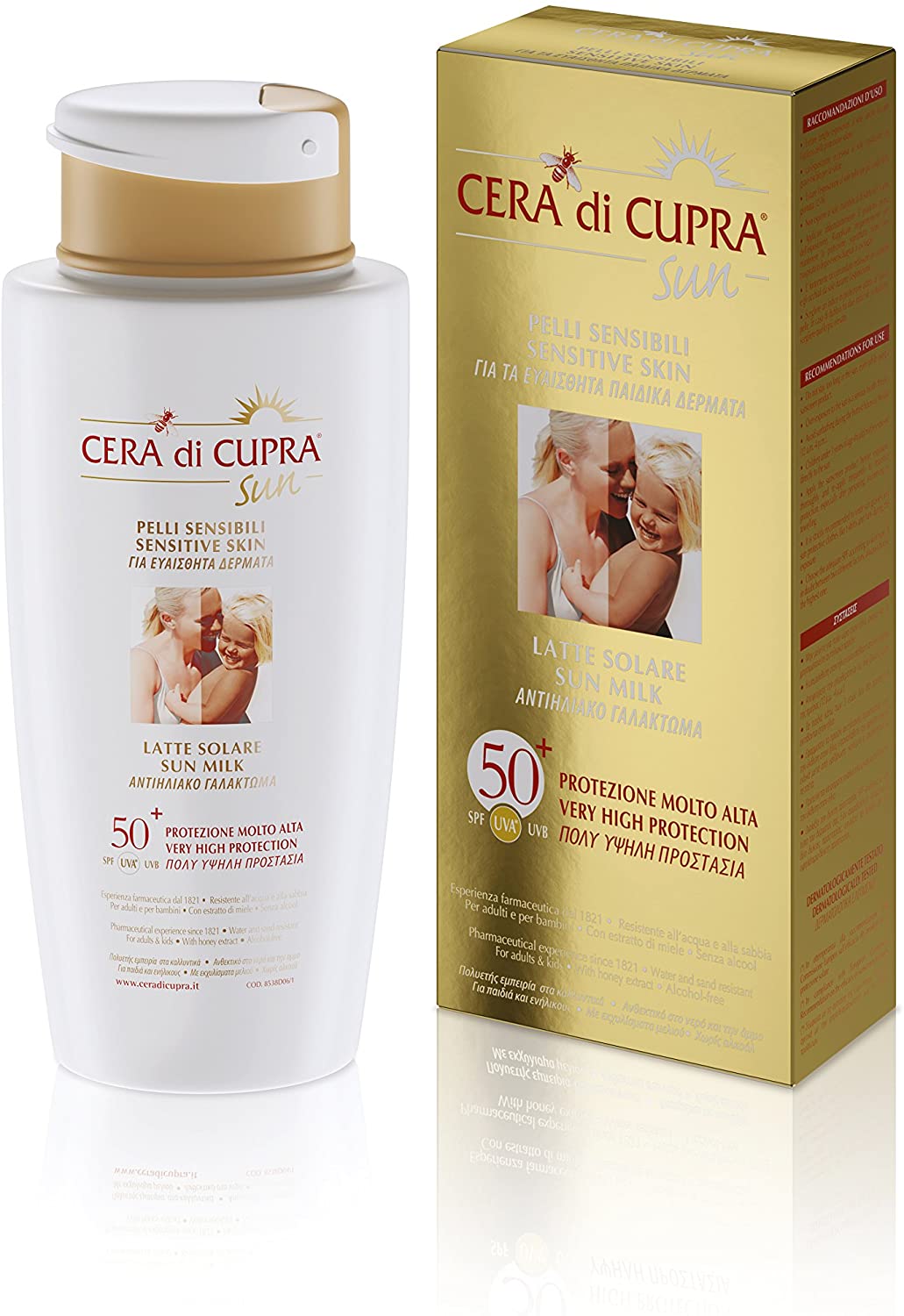 CERA DI CUPRA LATTE SOLARE SPF50+ 200ML