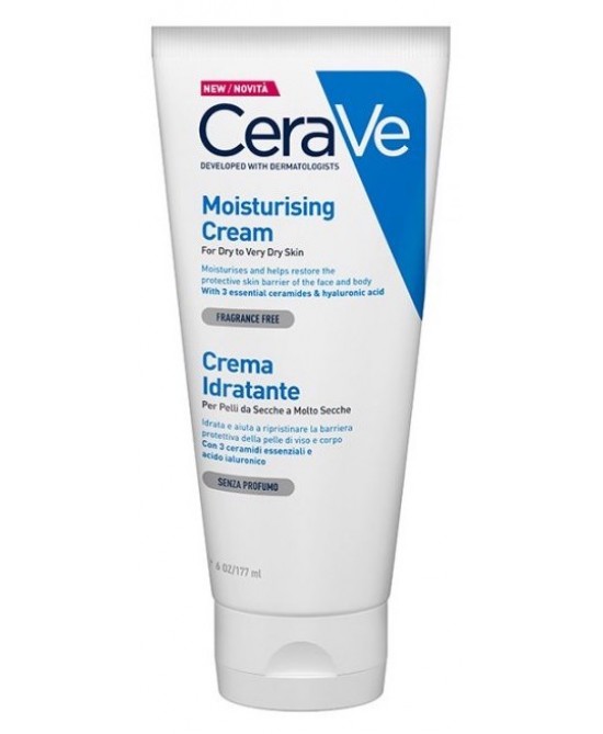 CeraVe Crema Corpo Idratante per Pelli da Secche a Molto Secche 177 ml