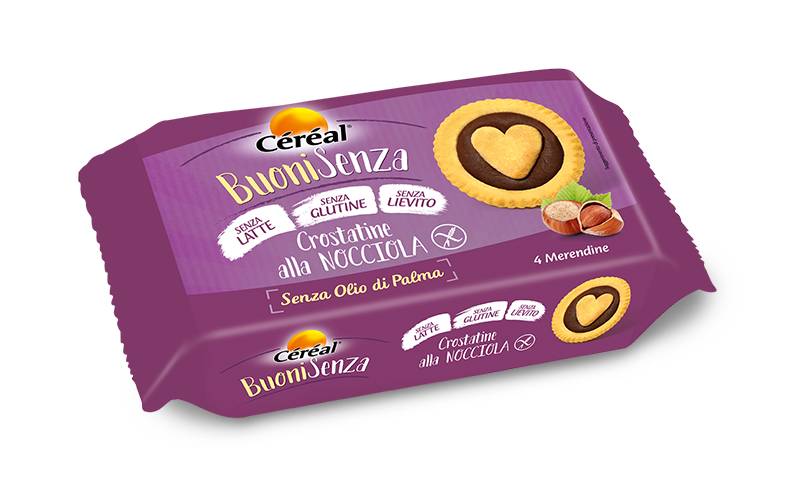CEREAL BUONI SENZA CROSTATINA ALLA NOCCIOLA 150 G