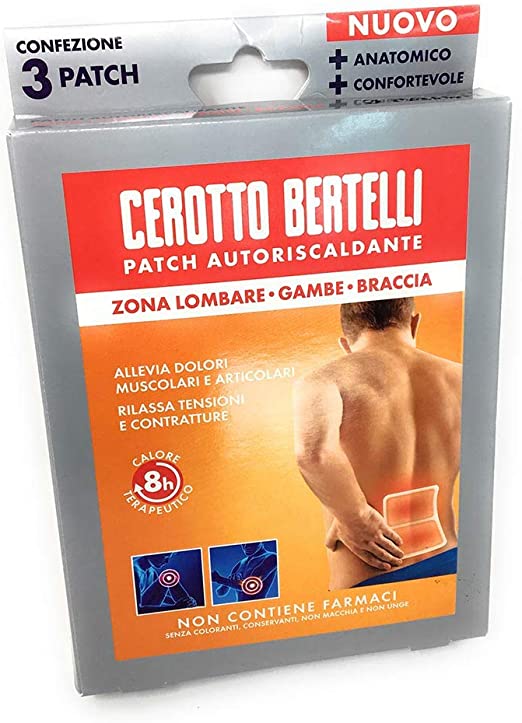 CEROTTO AUTORISCALDANTE 3 PEZZI