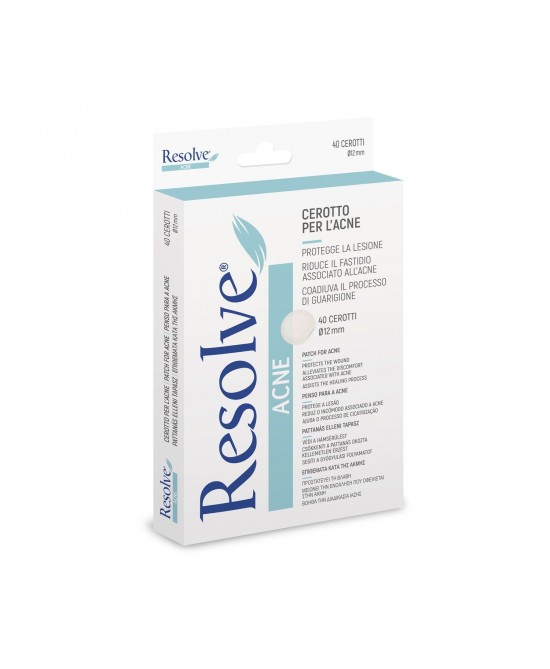 CEROTTO IDROCOLLOIDALE RESOLVE PER ACNE 40 PEZZI