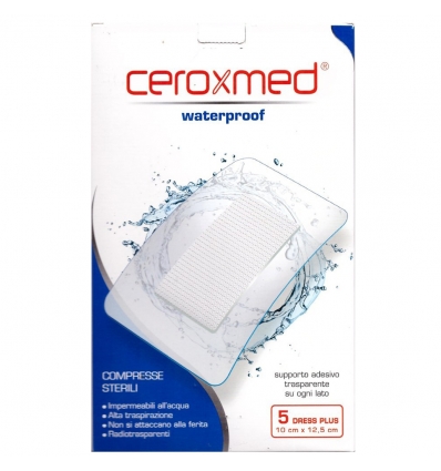 CEROXMED WATERPROOF 10X12,5 CM 5 PEZZI