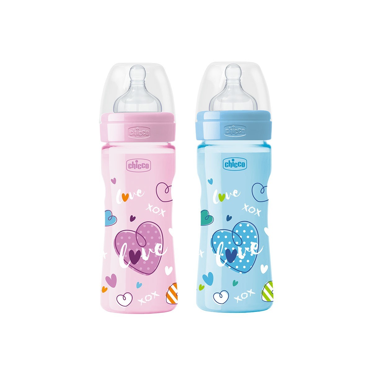 CHICCO BIBERON BEN LOVE 250 ML SILICONE