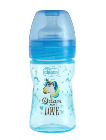CHICCO BIBERON WB FANTASTIC LOVE SILICONE 250 ML