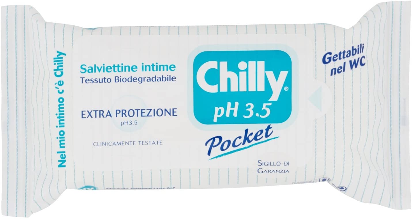 Chilly - Salviette Intime pH 3.5 - 12 Pezzi