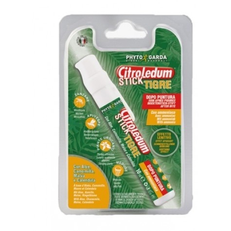 CitroLedum Tigre Stick - Stick Dopo-Puntura con Ammoniaca - 10 ml
