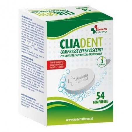 CLIADENT 54 COMPRESSE EFFERVESCENTI