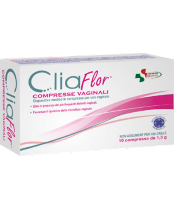 CLIAFLOR 10 COMPRESSE VAGINALI