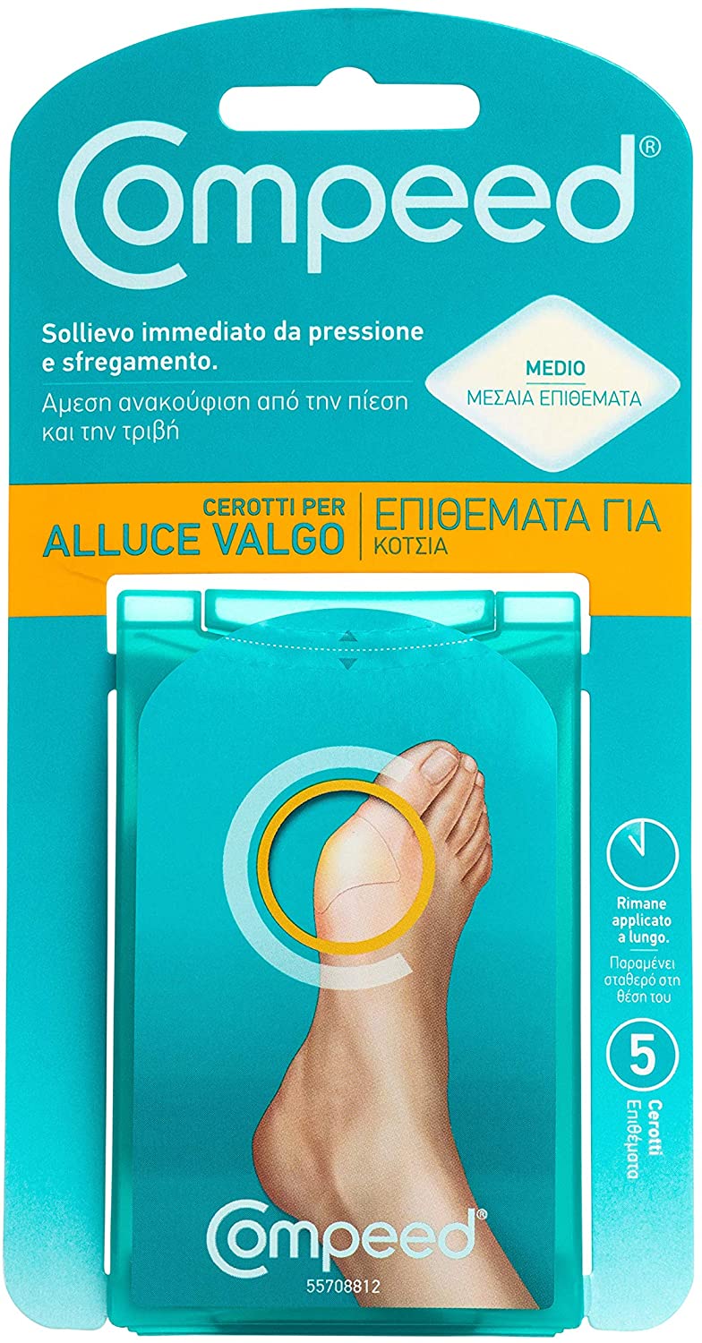 COMPEED ALLUCE VALGO CEROTTO 5 PEZZI