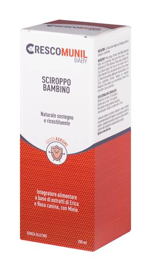 CRESCOMUNIL BABY SCIROPPO 200 ML