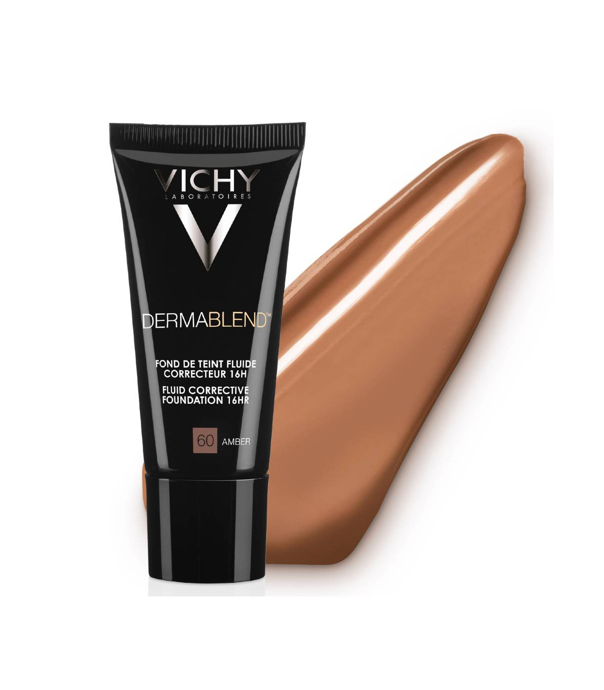 Vichy Dermablend Fondotinta Correttore Fluido - Colore N.60 Amber- 30 ml
