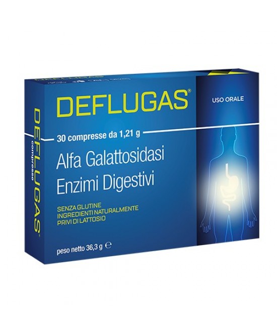 DEFLUGAS 30 COMPRESSE MASTICABILI