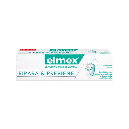 Alfasigma Paraf Elmex - Dentifricio Sensitive Professional Ripara E Previene 75 ml