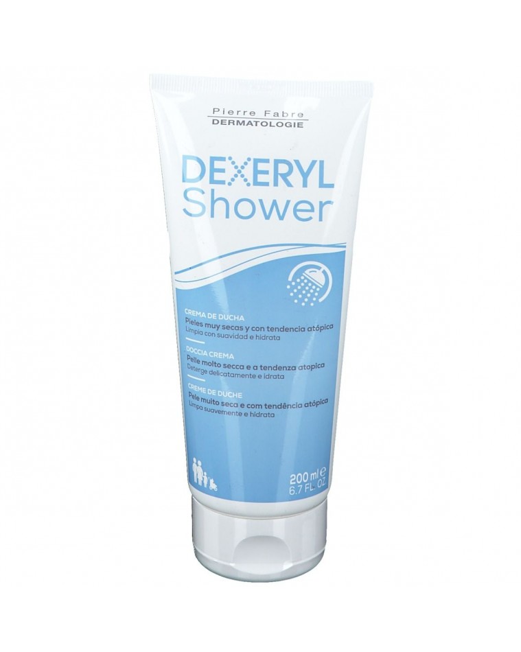 Dexeryl Shower - Crema Doccia Detergente Corpo per a Tendenza Atopica - 200 ml